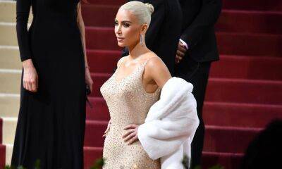 Kim Kardashian may have permanently damaged Marilyn Monroe’s dress during Met Gala - us.hola.com - USA