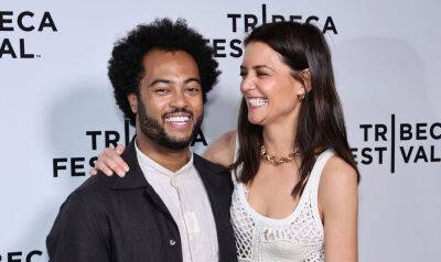 Katie Holmes Looks So in Love with Boyfriend Bobby Wooten III at Her Tribeca Premiere! - www.justjared.com - USA - New York - county Love