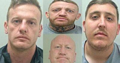 Four jailed after £830,000 drugs haul and three firearms found in raids - www.manchestereveningnews.co.uk - Manchester
