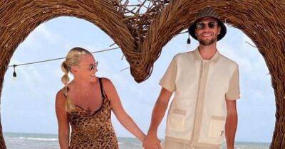 Billi Mucklow and Andy Carroll's honeymoon 'halts as they talk about stag do' - www.ok.co.uk - Mexico - Dubai
