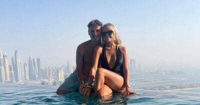Inside Lucy Fallon's Dubai dreamy getaway with boyfriend as they cuddle in pool snap - www.ok.co.uk - USA - Dubai