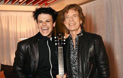 Mick Jagger presents Yungblud with special guitar at Rolling Stones show - www.nme.com - Britain - Sweden
