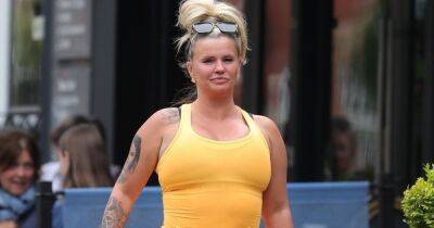 Kerry Katona looks fitter than ever in stylish gym kit as she enjoys lunch with daughter - www.ok.co.uk - Britain - Spain - county Cheshire