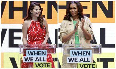 Selena Gomez proud to be in Michelle Obama’s Voting Squad - us.hola.com - Los Angeles - USA - California