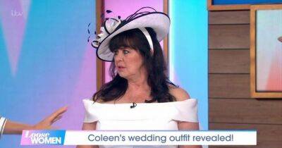 Loose Women's Coleen Nolan dazzles in wedding outfit as she shows it off live on air - www.dailyrecord.co.uk