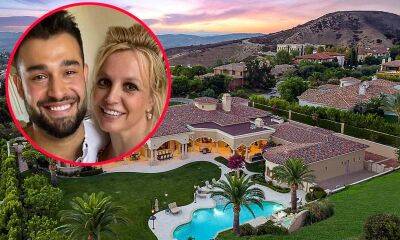 Britney Spears and Sam Asghari debut their $11 million dollar mansion - us.hola.com