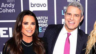 Andy Cohen Accidentally Exposes Kyle Richards' Secret Breast Reduction Surgery - www.etonline.com