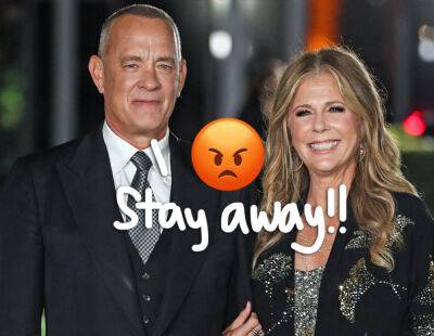 Tom Hanks Screams At Fans To 'BACK THE F**K OFF' After Almost Hurting His Wife Rita Wilson! WOW! - perezhilton.com - New York - county Butler
