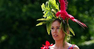 Flamboyant racegoers show off creative hats as sun shines on Royal Ascot - www.msn.com - Britain - London - Mexico