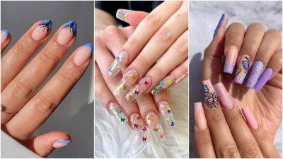Butterfly Nails Are the Y2K Manicure Trend of the Summer - www.glamour.com