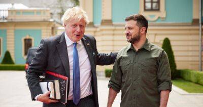 Boris Johnson makes surprise second visit to Ukraine after Russian invasion - www.manchestereveningnews.co.uk - Britain - France - Italy - county Johnson - Ukraine - Russia - Germany - Eu - region Donbas