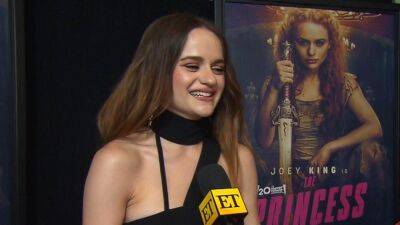 Joey King on ‘Intense’ Combat Scenes in ‘The Princess' & Learning From Brad Pitt in 'Bullet Train' (Exclusive) - www.etonline.com - county Pitt