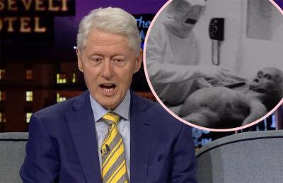 Bill Clinton Finally Gives HONEST Answer About Everything He Learned About Area 51 & Roswell Aliens! - perezhilton.com - USA - Hawaii - city Sandy