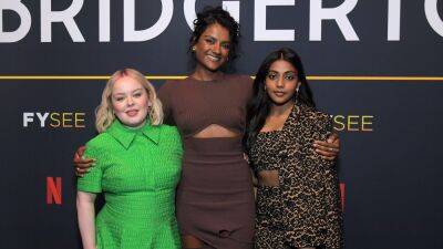 Nicola Coughlan, Simone Ashley and Charithra Chandran Tease ‘Bridgerton’ Season 3 - variety.com