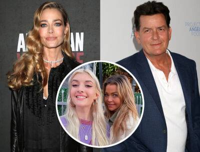 Denise Richards SLAMS Ex Charlie Sheen For ‘Judgmental’ Comments About Daughter Sami Joining OnlyFans! - perezhilton.com