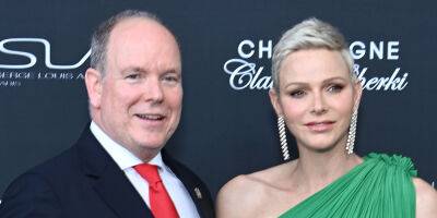Princess Charlene & Prince Albert Step Out for the Monte Carlo TV Festival Opening Ceremony - www.justjared.com - South Africa - Monaco - Switzerland - city Monaco