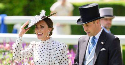 Prince William and Kate Middleton Attend Royal Ascot Races — With a Sweet Nod to Princess Diana - www.usmagazine.com - London