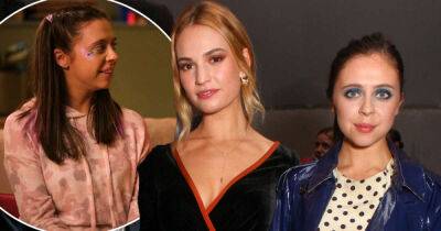 Lily James mentors rising star and The Morning Show actress Bel Powley - www.msn.com - city Sandler - Rome