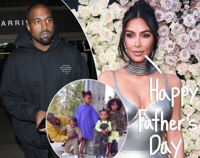 Kim Kardashian Praises Kanye West For Being The ‘Best Dad’ To Their Kids In Father’s Day Tribute - perezhilton.com - California