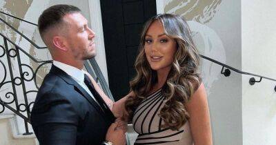 Inside Charlotte Crosby's rooftop gender reveal party as she shares she's having a girl - www.ok.co.uk - county Crosby