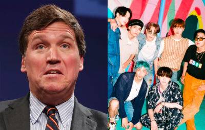 Tucker Carlson angers BTS fans after ridiculing the boyband’s White House visit - www.nme.com - USA - North Korea