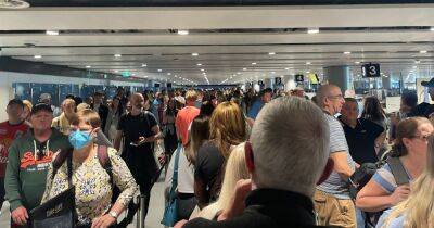 Early hours queues at Manchester Airport again as Jubilee Bank Holiday weekend begins - www.manchestereveningnews.co.uk - Manchester