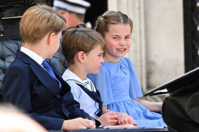 Prince George, Princess Charlotte & Prince Louis Adorably Wave To Royal Fans As They Make Their Carriage Debut At Trooping The Colour Parade - etcanada.com - Charlotte - county Charles - city Charlotte