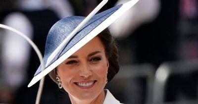 Kate Middleton turns to her wedding dress designer for stunning white Trooping the Colour look - www.ok.co.uk