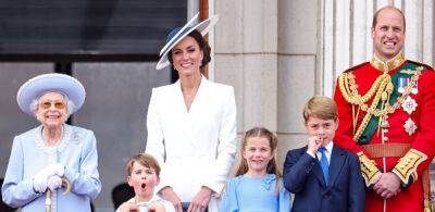 Kate Middleton, Prince William, & Their Three Kids Join Queen Elizabeth for Trooping the Colour Balcony Moment! - www.justjared.com - Britain - London