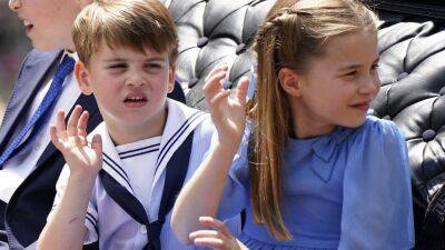 Princess Charlotte Had a Super Relatable Big Sister Moment at Trooping the Colour - www.glamour.com