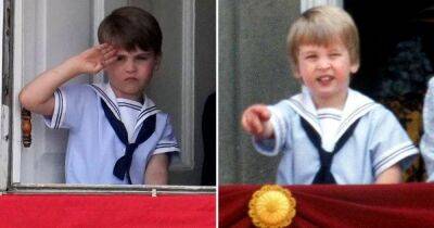 Like Father, Like Son! Prince Louis Wears Dad Prince William’s Sailor Suit for Trooping the Colour - www.usmagazine.com - George - city Charlotte