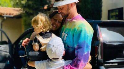 Father's Day 2022: Justin Timberlake, Travis Scott, Tom Brady and More Celebrate Being Dads! - www.etonline.com