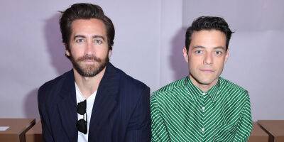 Jake Gyllenhaal, Rami Malek & Gabrielle Union Stepped Out For Prada's Menswear Fashion Show in Milan - www.justjared.com - Italy