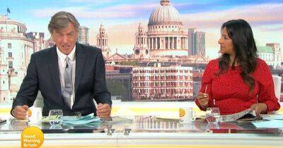 ITV Good Morning Britain's Richard Madeley says he 'will calm down' after slamming fists on desk - www.manchestereveningnews.co.uk - Britain