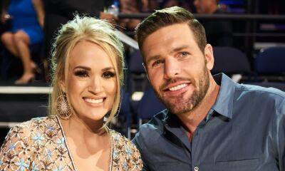 Carrie Underwood pays sweet tribute to husband Mike Fisher with quirky family photo - hellomagazine.com - Nashville