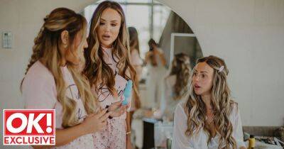 Inside Holly Hagan's wedding morning with Charlotte Crosby's X-rated 'something blue' - www.ok.co.uk - county Crosby