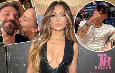 Jennifer Lopez Gives Father's Day Love To 'Consistent' Ben Affleck Over Baby Daddy Marc Anthony! - perezhilton.com