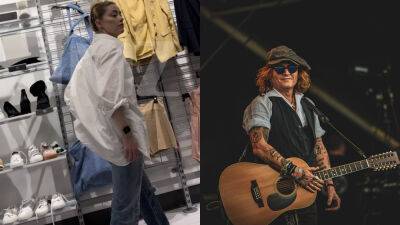 Johnny Depp performs with Jeff Beck in Finland as Amber Heard is spotted shopping following defamation trial - www.foxnews.com - New York - Virginia - Finland - city Helsinki - county Hampton - county Heard