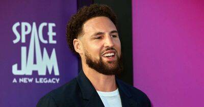 Gold State Warriors’ Klay Thompson Accidentally Knocks Over Fan at Championship Parade After Losing His Hat in the Bay - www.usmagazine.com - California - Santa - San Francisco - state Washington - county Bay - city San Francisco
