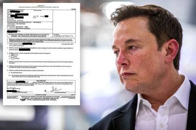 Elon Musk’s child allegedly files to change name, seeks to cut ties: reports - nypost.com - Los Angeles