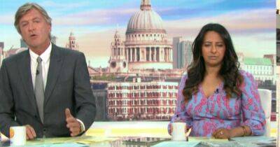 ITV Good Morning Britain viewers 'cringe' over Richard Madeley's first question to guest over rail strikes - www.manchestereveningnews.co.uk - Britain - Scotland - county Worcester - Lincoln