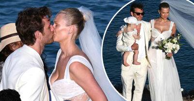 EXC: Toni Garren and Alex Pettyfer kiss after marrying in Greece - www.msn.com - Germany - Greece - Victoria