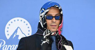 Joey Essex makes a statement on red carpet in head scarf and sunglasses - www.ok.co.uk - Britain - Spain - Brazil - London - Jersey