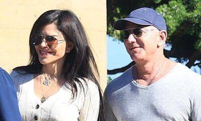 Jeff Bezos and Lauren Sanchez are all smiles after a Father’s Day dinner at Nobu - us.hola.com - California - city Sanchez