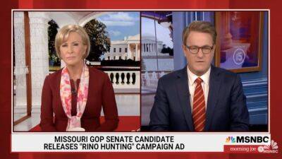 Joe Scarborough Rattled by ‘RINO Hunting’ Ad: ‘Every Republican Needs to Call This Out’￼ - thewrap.com - USA - Texas - state Missouri - county Uvalde