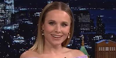 Kristen Bell Hints At Some Exciting News About 'Frozen 3' on 'The Tonight Show' - www.justjared.com