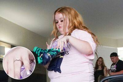 Is Honey Boo Boo engaged? Diamond ring photo sparks online speculation - nypost.com - USA