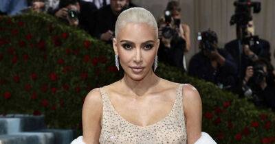 Kim Kardashian insists she didn’t damage Marilyn Monroe’s dress at Met Gala - www.msn.com - USA - county Monroe