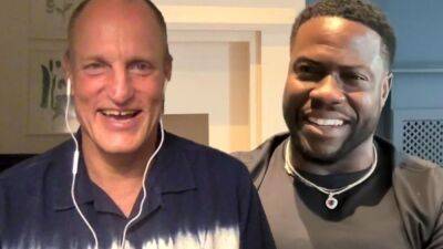 Woody Harrelson Praises 'Man From Toronto' Co-Star Kevin Hart as 'a Living Legend' (Exclusive) - www.etonline.com
