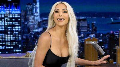Watch Kim Kardashian's Sons Interrupt Her 'Tonight Show' Interview With Jimmy Fallon - www.etonline.com - Chicago